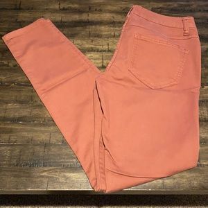 Colored skinny pants